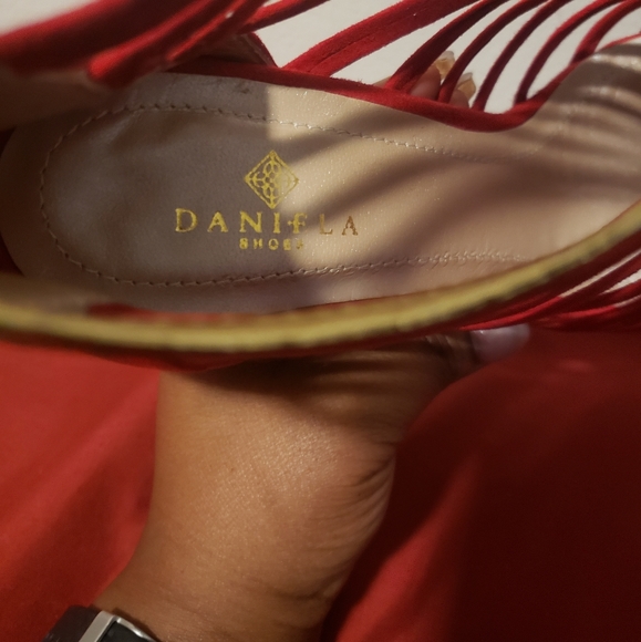 Red Sandal Daniela - Picture 2 of 4